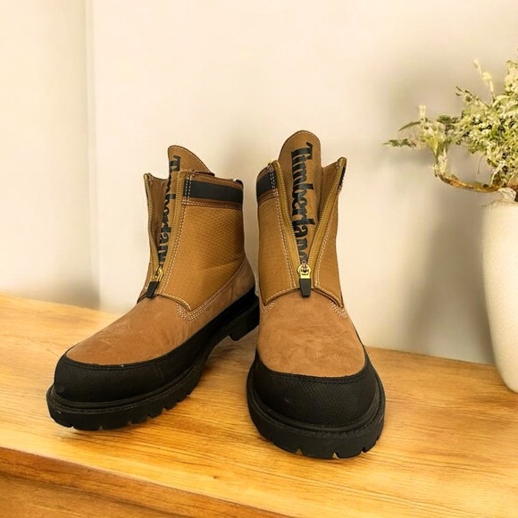 Timberland Nubuck Heritage Boots 8.5 - Picture 1 of 14